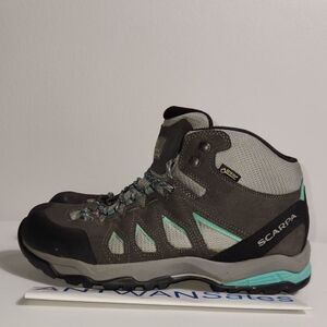 Scarpa Moraine GTX Mid Hiking Boots, Grey Women Size 9
